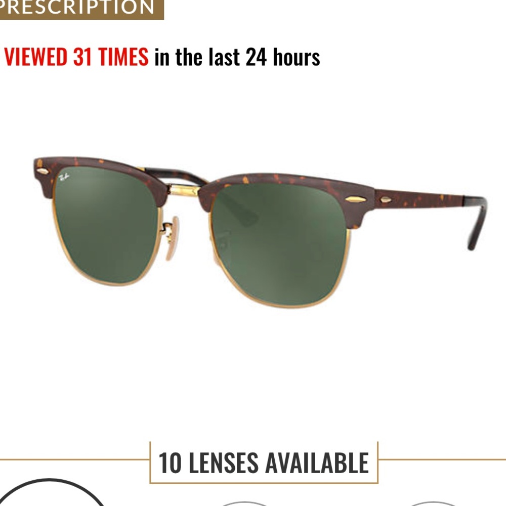 Ray ban club master